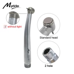 Dental High Speed Handpiece  Myricko 2/4 Hole Push Button Air Turbine Dentist Drills Odontologia Tools