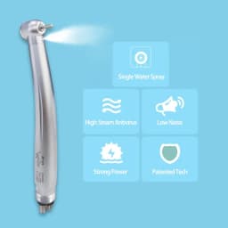 Dental High Speed Handpiece  Myricko 2/4 Hole Push Button Air Turbine Dentist Drills Odontologia Tools
