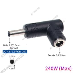 5.5x2.5mm Female Jack Universal Dc Power Supply Adapter Connector Plug for 180W 230W Universal Laptop Charger for Lenovo Hp Asus