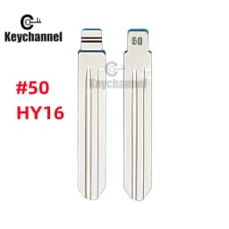 10pcs 129#130# 33# 50# Car Key Blade KD Key Blank HY20 HY20R HY15 HY16 Blade for Hyundai Kia for Xhorse KD KEYDIY Remote