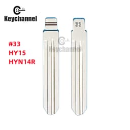 10pcs 129#130# 33# 50# Car Key Blade KD Key Blank HY20 HY20R HY15 HY16 Blade for Hyundai Kia for Xhorse KD KEYDIY Remote