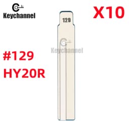 10pcs 129#130# 33# 50# Car Key Blade KD Key Blank HY20 HY20R HY15 HY16 Blade for Hyundai Kia for Xhorse KD KEYDIY Remote