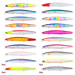 TSURINOYA STINGER 163S Ultra Long Casting Sinking Saltwater Minnow 163mm 34.2g Sea Fishing Lure Artificial Large Hard Baits