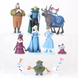 Disney Frozen 2 Elsa Anna Olaf Figures Model Princess Elza Girls Doll Toy Set Preferred Gift for Children Birthday Christmas