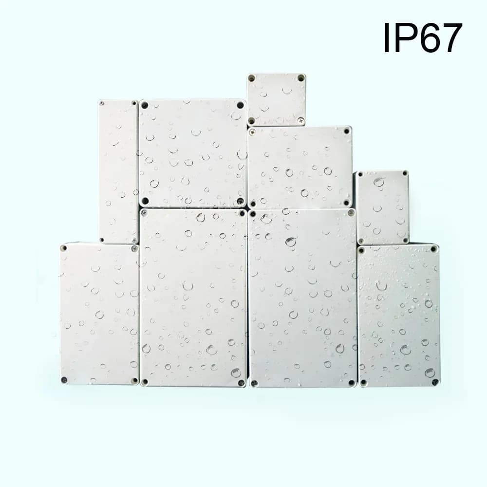 IP67 Outdoor Waterproof Case DIY Electronic Enclosure Wire Junction Plastic Box for Electronic Project Electrical Cable Plastic