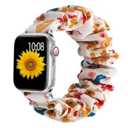 Leopard Strap For Apple Watch Band 40mm 44mm 42mm 49mm Elastic Nylon Bracelet IWatch Ultra 3 Series 11 10 SE 6 7 8 9 45mm 41mm