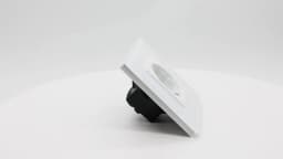 BSEED EU Standard Wall Power Socket USB Outlet Without Glass Panel DIY Function Parts Type-C Charge Port Part 110-250V 16A