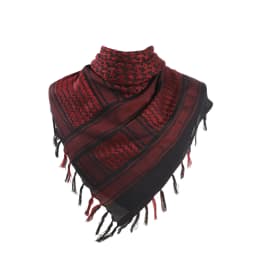 110*110 Keffiyeh Shemagh Scarf Desert Square Scarves with Tassel for Hunting Outdoor Hiking Men Women