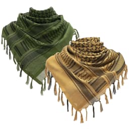 110*110 Keffiyeh Shemagh Scarf Desert Square Scarves with Tassel for Hunting Outdoor Hiking Men Women