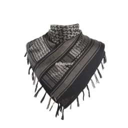 110*110 Keffiyeh Shemagh Scarf Desert Square Scarves with Tassel for Hunting Outdoor Hiking Men Women