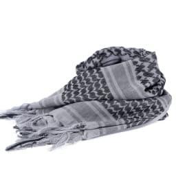 110*110 Keffiyeh Shemagh Scarf Desert Square Scarves with Tassel for Hunting Outdoor Hiking Men Women