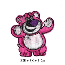 Cartoon Anime Two Squirrels Chip 'N' Dale Patch Iron On Embroidered Clothes Patches For Girl Boy Clothing Stickers Decoration