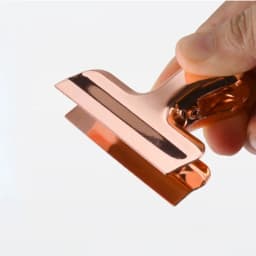 Beautiful Spring Clips Luxurious Rose Gold Metal Clip Paper Organizer Student Teacher Stationery