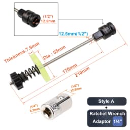 Bike Bottom Bracket Install and Removal Tool BB Puller Tool Kit Bike Repairing Tool Set for Bottom Bracket BBR60 GXP DUB BB52 XT