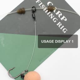 30PCS Carp Fishing Accessories Carp Fishing Beads Heli Chod Beads for Helicopter Rigs Carp Fishing Terminal Tackle