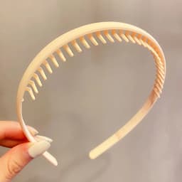 Women Simple Colorful Matte Toothed Hairbands Broken Hair Finishing Headband Outdoor Hair Hoop Headwear Fashion Hair Accessories