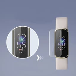 5pcs Soft TPU Clear Protective Film For Fitbit Charge 6/5/4/3 Smart Band Wristband Screen Protector Cover Smartband Accessories