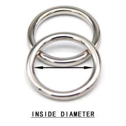 HENGC Large Round Metal O Ring Buckles Clasp Web For Leather Belt Shoes Bags Garment High Quality Sewing DIY Crafts Wholesale