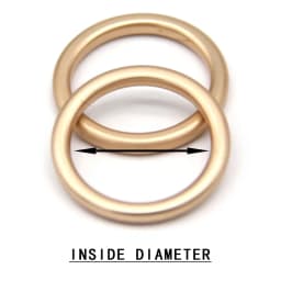 HENGC Large Round Metal O Ring Buckles Clasp Web For Leather Belt Shoes Bags Garment High Quality Sewing DIY Crafts Wholesale