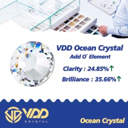 VDD High Quality SS6-SS30 Glass Crystal Strass Hot Fix Rhinestones Glitter Iron on Flatback Stones For Clothing Accessories DIY