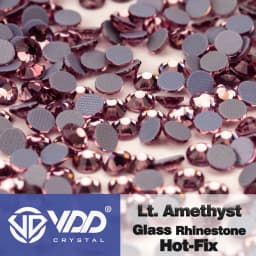 VDD High Quality SS6-SS30 Glass Crystal Strass Hot Fix Rhinestones Glitter Iron on Flatback Stones For Clothing Accessories DIY
