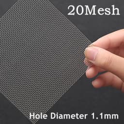 4-400Mesh 30x30cm Stainless Steel Mesh Filter Mesh Metal Front Repair Fixed Mesh Filter Woven Wire Sieve Plate Screen Filter