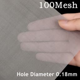 4-400Mesh 30x30cm Stainless Steel Mesh Filter Mesh Metal Front Repair Fixed Mesh Filter Woven Wire Sieve Plate Screen Filter