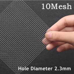 4-400Mesh 30x30cm Stainless Steel Mesh Filter Mesh Metal Front Repair Fixed Mesh Filter Woven Wire Sieve Plate Screen Filter