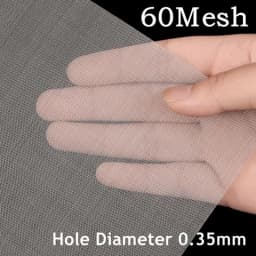 4-400Mesh 30x30cm Stainless Steel Mesh Filter Mesh Metal Front Repair Fixed Mesh Filter Woven Wire Sieve Plate Screen Filter