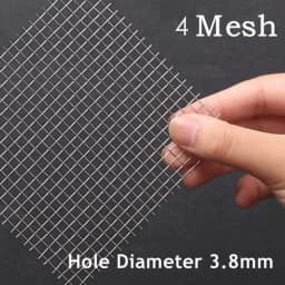 4-400Mesh 30x30cm Stainless Steel Mesh Filter Mesh Metal Front Repair Fixed Mesh Filter Woven Wire Sieve Plate Screen Filter