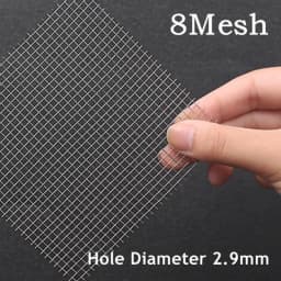 4-400Mesh 30x30cm Stainless Steel Mesh Filter Mesh Metal Front Repair Fixed Mesh Filter Woven Wire Sieve Plate Screen Filter