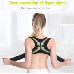 Adjustable Posture Corrector Back Brace Shoulder Support Corrector Prevention Humpback Back Health Care