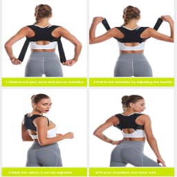 Adjustable Posture Corrector Back Brace Shoulder Support Corrector Prevention Humpback Back Health Care