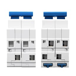 TOMZN 2P 63A MTS Dual Power Manual Transfer Isolating Switch Interlock Circuit Breaker
