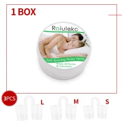 1/3/4PCS /set Anti Snoring Devices Professional Snoring Solution Snore Stopper Nose Vents Snore Nasal Dilators For Better Sleep