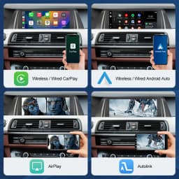 10.25 1920*720 Multimedia Display For BMW 5 Series F10 F11 2011-2017 CIC NBT Touch Screen Wireless Carplay Android auto