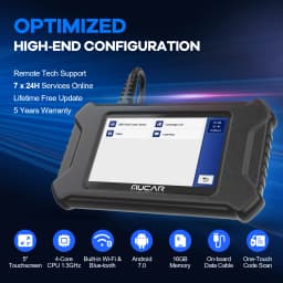 MUCAR CS90 OBD2 Scanner 28 Resets Services Lifetime Free Update Car Tools OBD II Diagnosis Engine Systems Diagnostic Tools