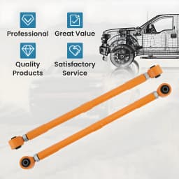 2-Piece Adjustable Control Camber Arm Kit for Mini Cooper R50 R52 R53 R56 R57 Rear Lower Set