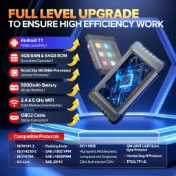 Autel MaxiCheck MX808S MK808S OBD2 Scanner Bi-directional Control Scan Tool, 28+ Services, All System Diagnostic Same as MK900 MX900 MK900BT MK808BT PRO, 3K+ Active Test, 28+ Service, OE All System, OS11, FCA