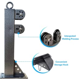 Fitness Cable Pulley System for Bicep Curl Back Shoulder,Wall Mounted LAT Pulldown Machines ,Home Gym DIY Equipment