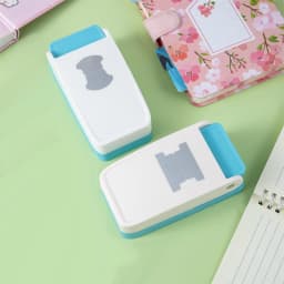 Loose Leaf Separator Label Punch Tab Punch for Scrapbook Notepad Classification Card Making Round Data Embossing Tool Supplies