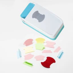 Loose Leaf Separator Label Punch Tab Punch for Scrapbook Notepad Classification Card Making Round Data Embossing Tool Supplies