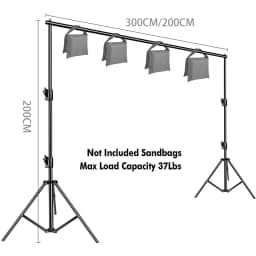 Chromakey Green Screen Support System Frame Chroma Photobackground Photography Photo Studio Background Stand Backdrop For Shoot