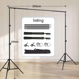 Chromakey Green Screen Support System Frame Chroma Photobackground Photography Photo Studio Background Stand Backdrop For Shoot
