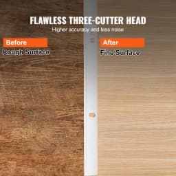 SucceBuy Planer Blades 13 inch 2mm Thickened High Speed Steel Replacement HRC55-60 Hardness Suit for 13in/12.5in Benchtop Planer
