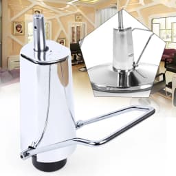 Barber Hydraulic Pump, Barber Chair Hydraulic Pump 4 Bolt Pattern Pump 440lbs W/ Base For Salon Beauty