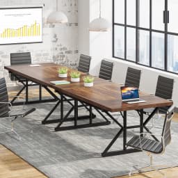 Tribesigns 70.8-Inch Executive Desk, Large Computer Office Desk Workstation, Modern Simple Style Laptop Desk Study Writing Table