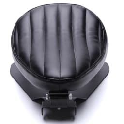 1 SET Motorcycle Retro Leather Solo Seat 3" Spring Bracket For Harley Custom Chopper Sportster Bobber Honda Yamaha Kawasaki