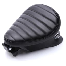 1 SET Motorcycle Retro Leather Solo Seat 3" Spring Bracket For Harley Custom Chopper Sportster Bobber Honda Yamaha Kawasaki