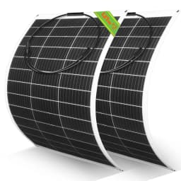125W 250W Solar Panel 18V Flexible Solar Panel Monocrystaillne Solar Cell 12V/24V Battery Charger 1000W Home System Kits RV Boat